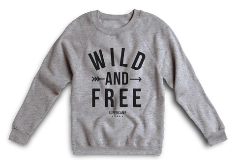 Wild and Free Sweater - Unisex